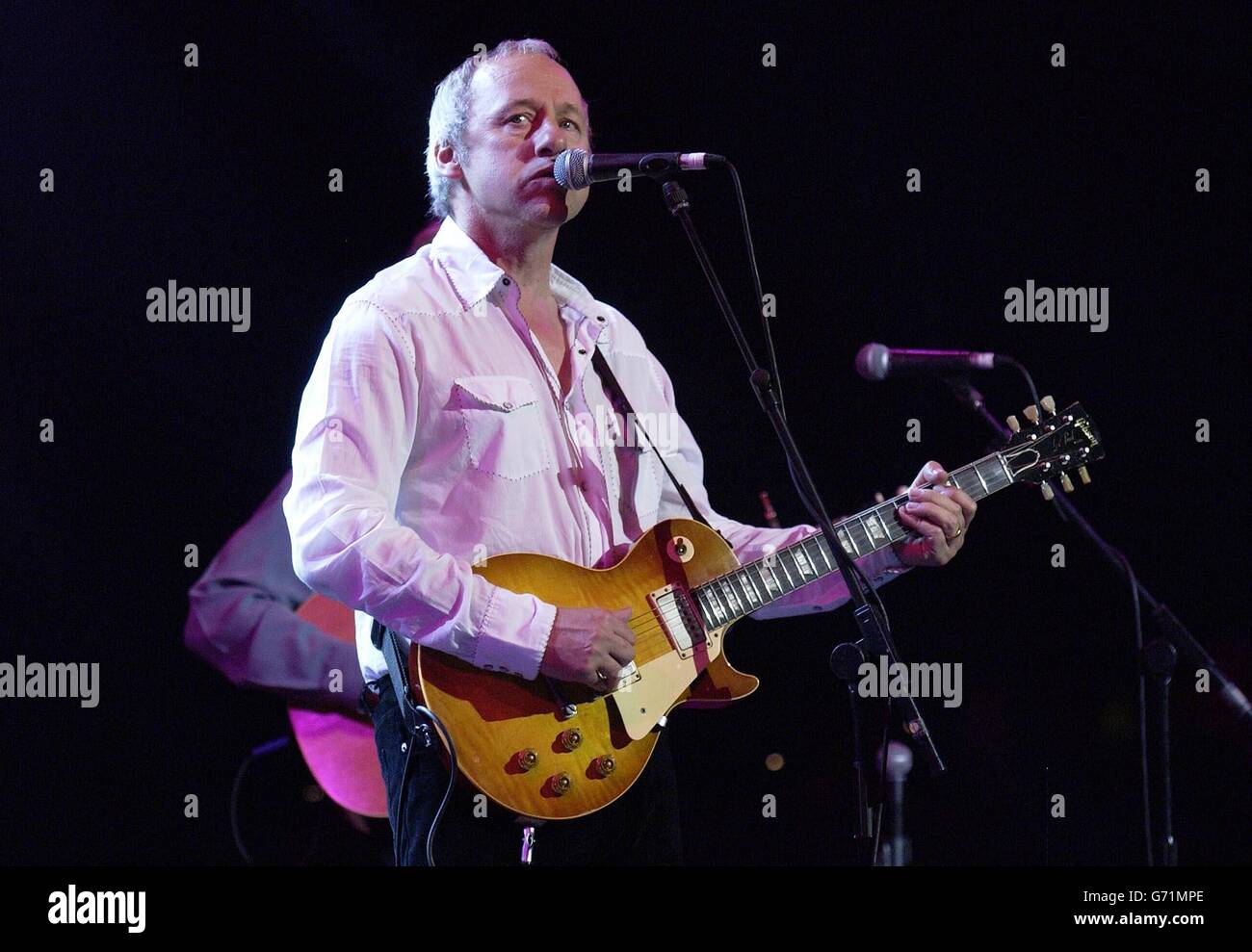 Mark Knopfler - Donegan Concerto Tributo Foto Stock