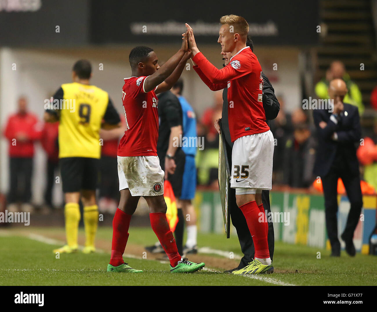 Calcio - Sky scommessa campionato - Charlton Athletic v Watford - La Valle Foto Stock