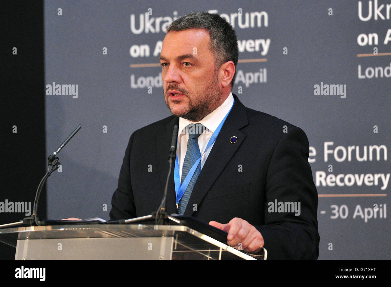 Forum ucraino su Asset Recovery - Londra Foto Stock