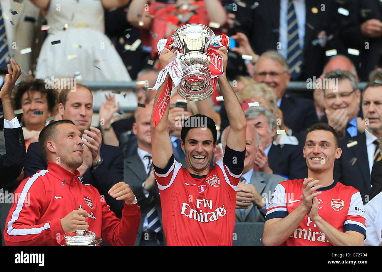 Calcio - FA Cup - finale - Arsenal v Hull City - Wembley Stadium Foto Stock