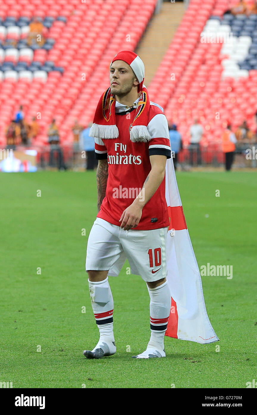 Calcio - fa Cup - finale - Arsenal v Hull City - Stadio di Wembley. Jack Wilshere, Arsenale Foto Stock