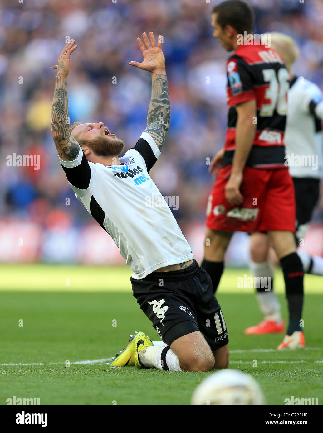 Calcio - Sky scommessa campionato - Play Off - finale - Derby County v Queens Park Rangers - Wembley Stadium Foto Stock