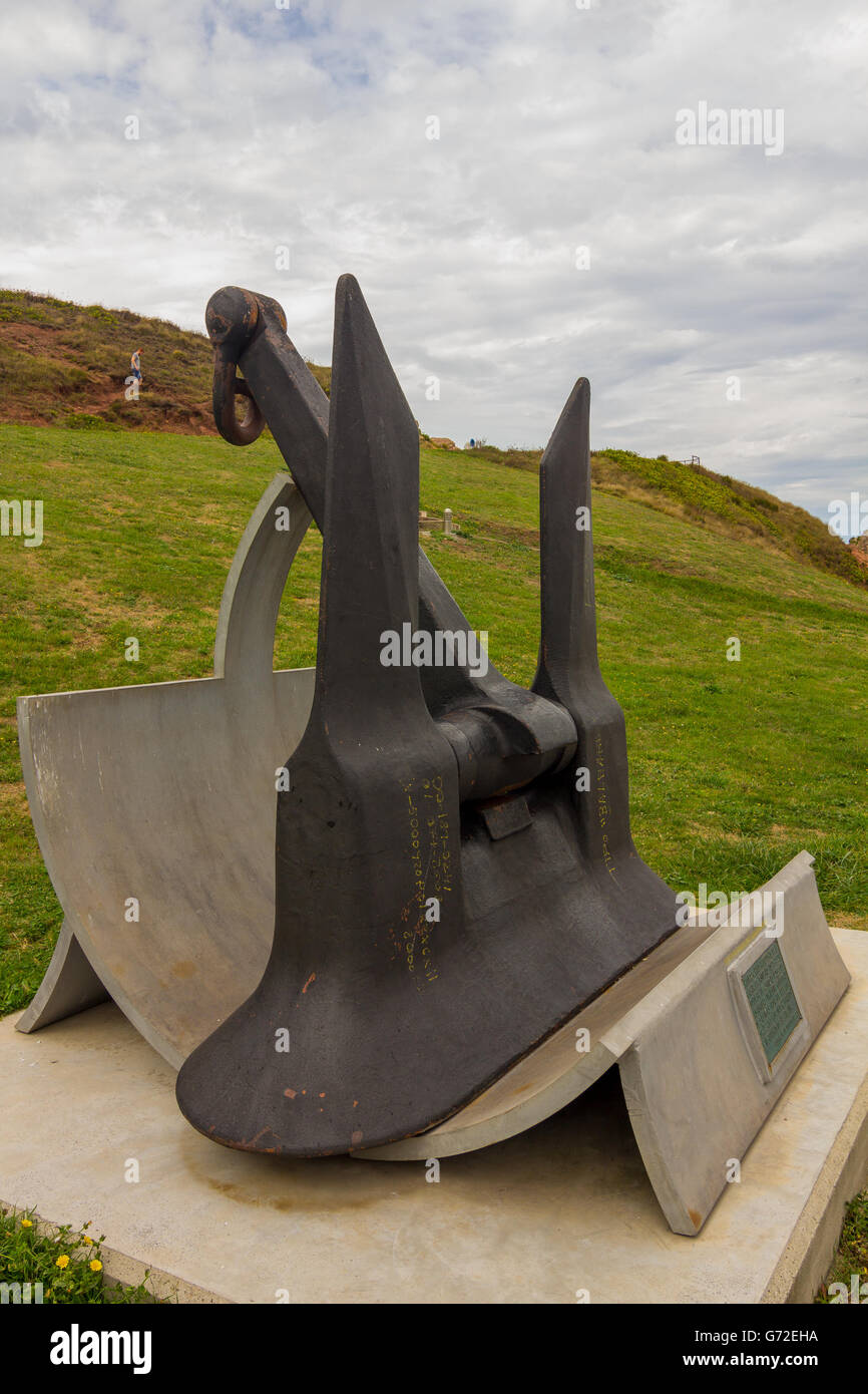 I dettagli di ancoraggio old ship Foto Stock