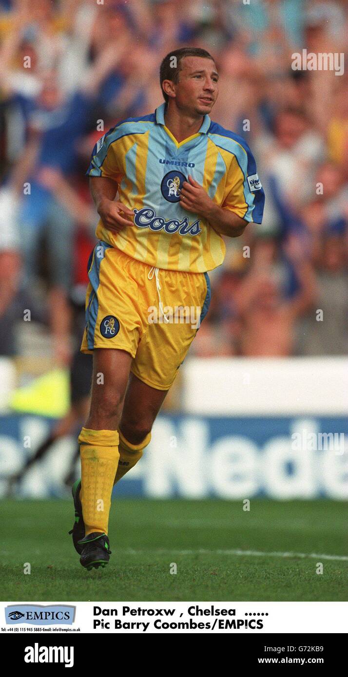Calcio - Chelsea vs Ajax. DaN Petrescu, Chelsea Foto Stock