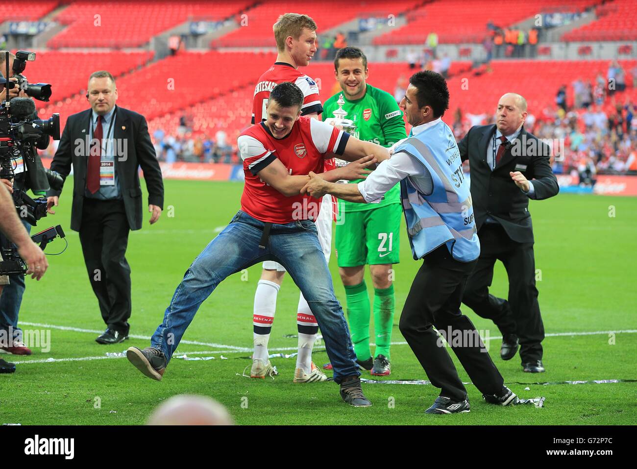 Calcio - FA Cup - finale - Arsenal v Hull City - Wembley Stadium Foto Stock