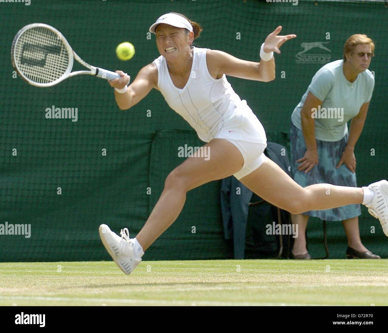 Tennis action wim04 ai sugiyama immagini e fotografie stock ad alta  risoluzione - Alamy