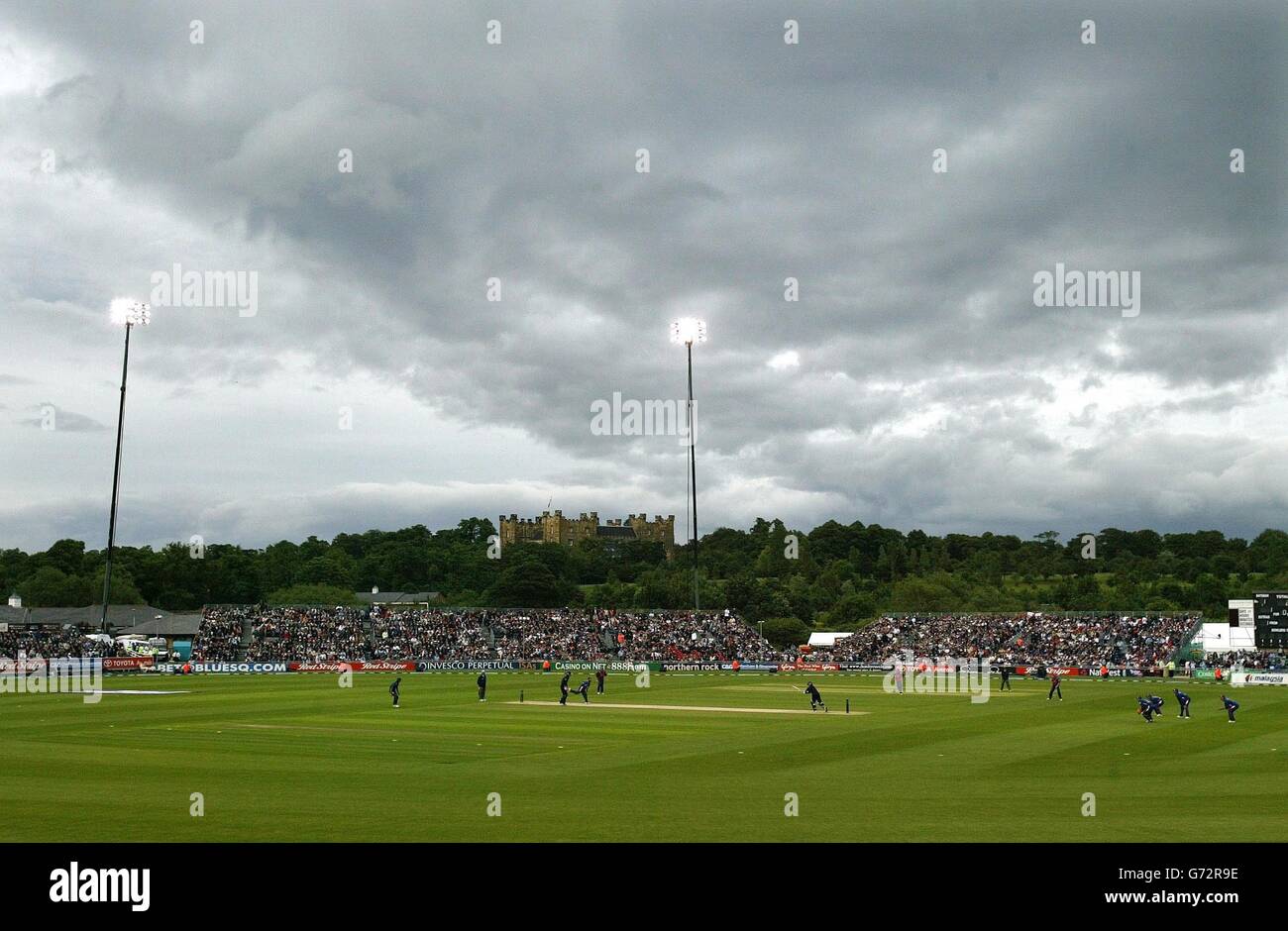 CRICKET Inghilterra 6 Foto Stock