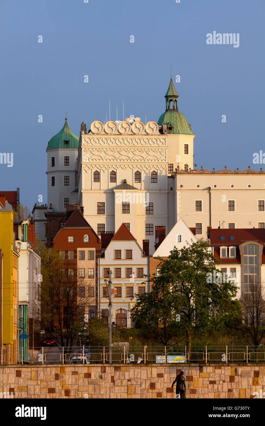 Castello dei duchi della Pomerania in Szczecin, Polonia, West Pomerania. Foto Stock