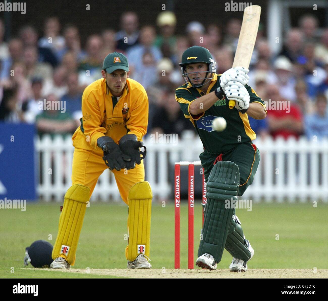 CRICKET Leicestershire 2 Foto Stock