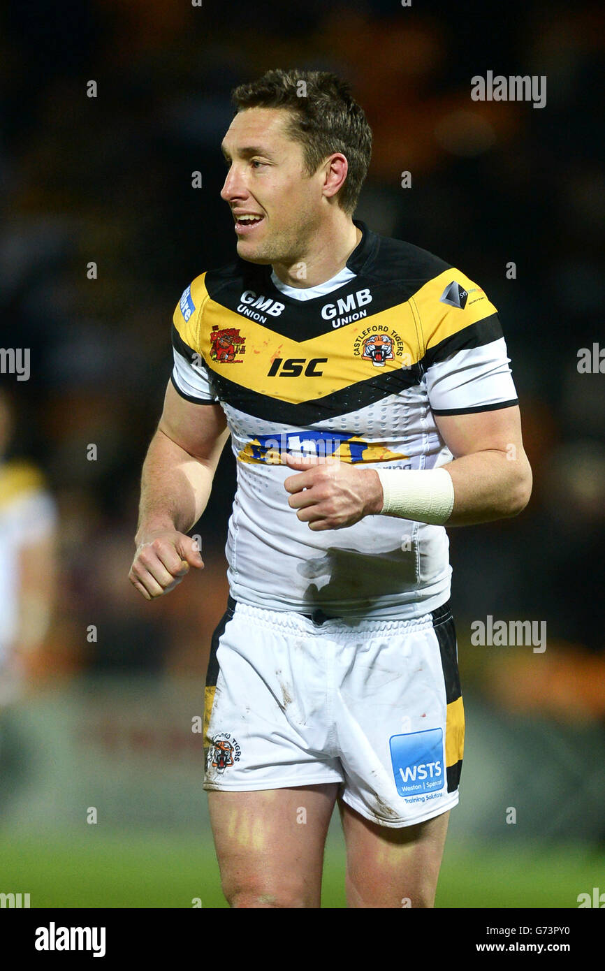 Rugby League - First Utility Super League - London Broncos / Castleford Tigers - The Hive. Luke Dorn, Castleford Tigers Foto Stock