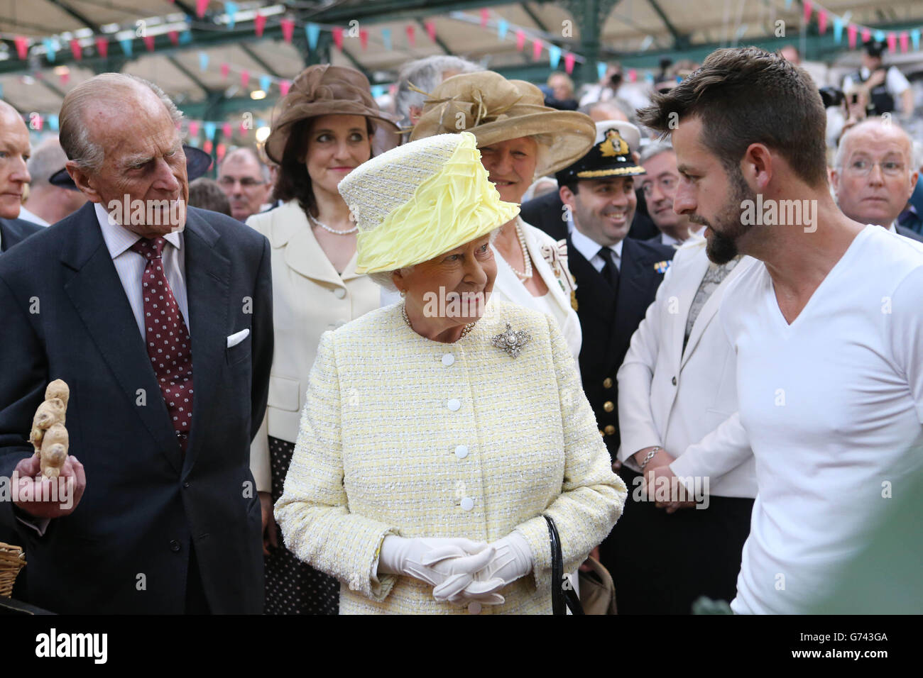 Royal visita a Ulster - Giorno 2 Foto Stock