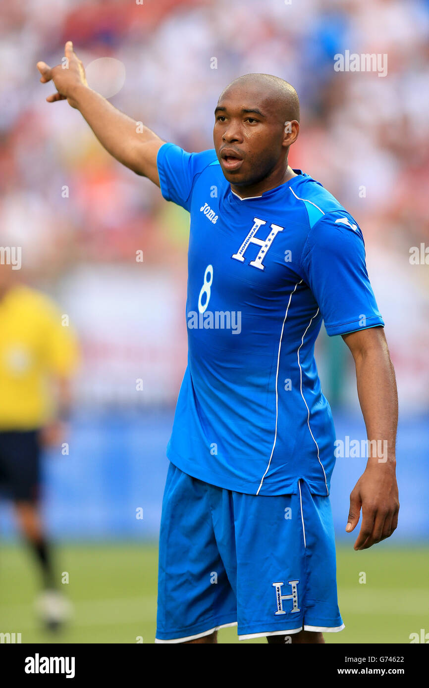 Calcio - Coppa del mondo FIFA 2014 - Miami Training Camp - Inghilterra / Honduras - Sun Life Stadium. Wilson Palacios, Honduras Foto Stock