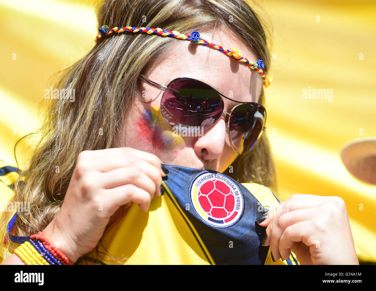 Calcio - Coppa del Mondo FIFA 2014 - GRUPPO C - Colombia v Costa d Avorio - Estadio Nacional Foto Stock