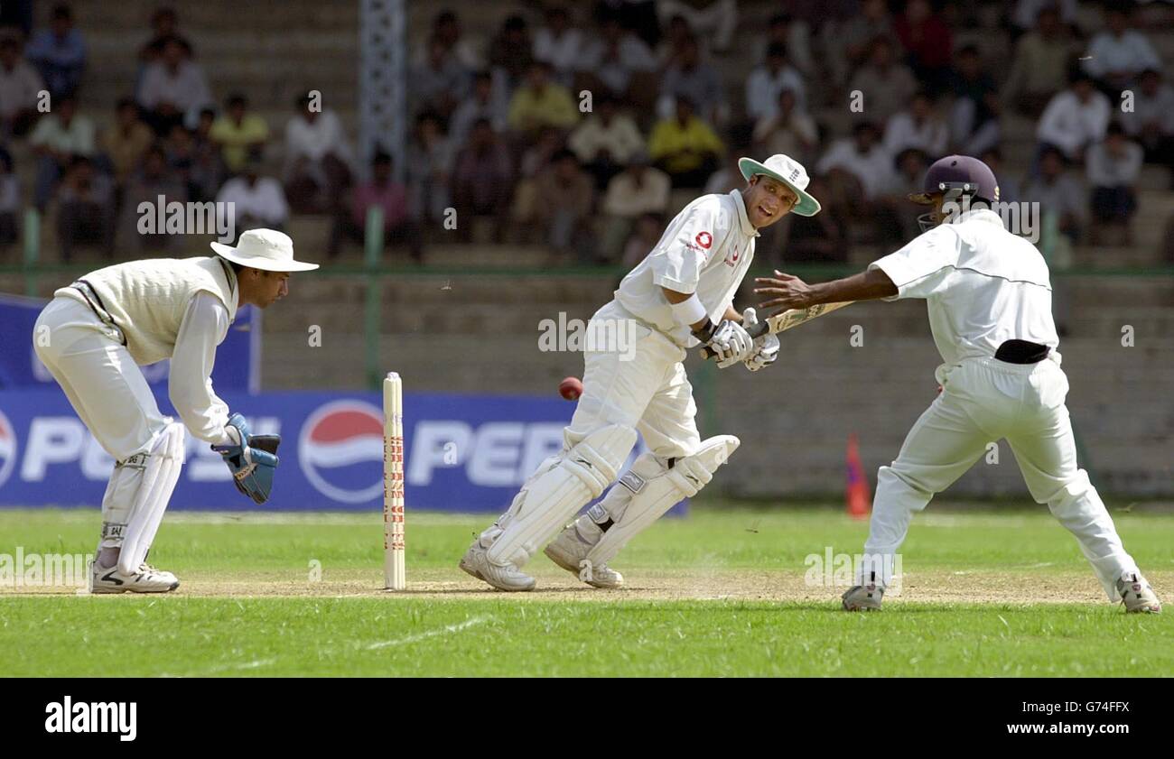 India Inghilterra v presidenti XI Foto Stock