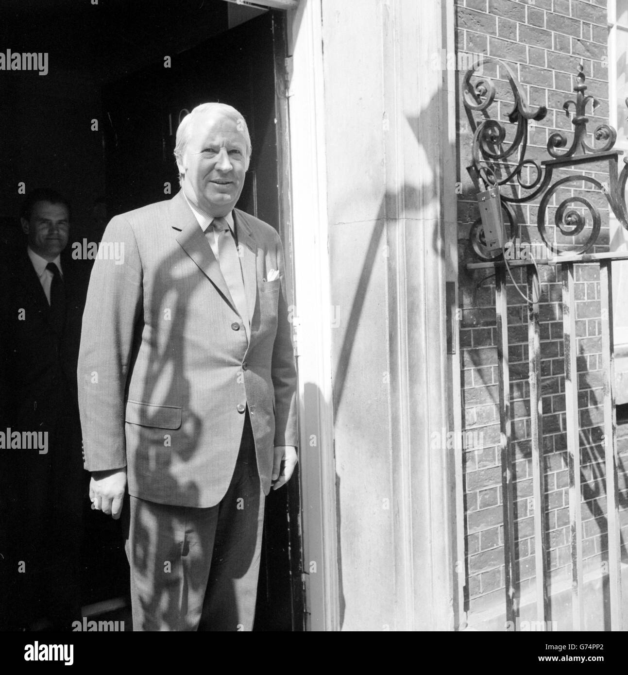Edward Heath Foto Stock