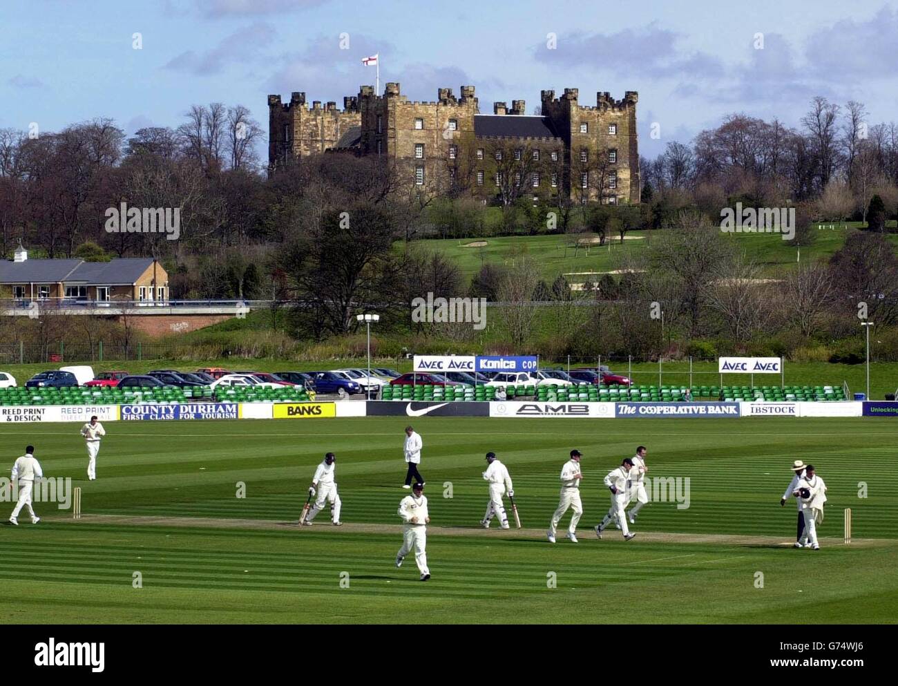 Durham Cricket Ground Foto Stock