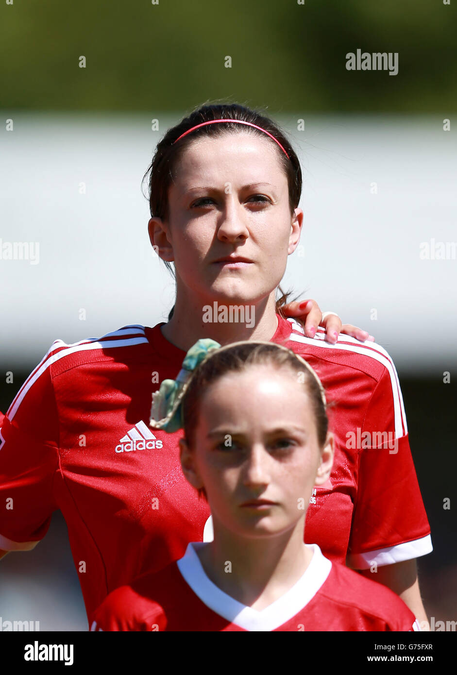 Calcio - FIFA Coppa del Mondo Donne Canada 2015 Qualifier - Gruppo 6 - Galles v Turchia - Prato Bridge Foto Stock