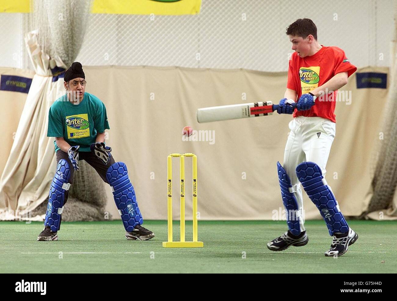 Norwich Union Inter Cricket Foto Stock