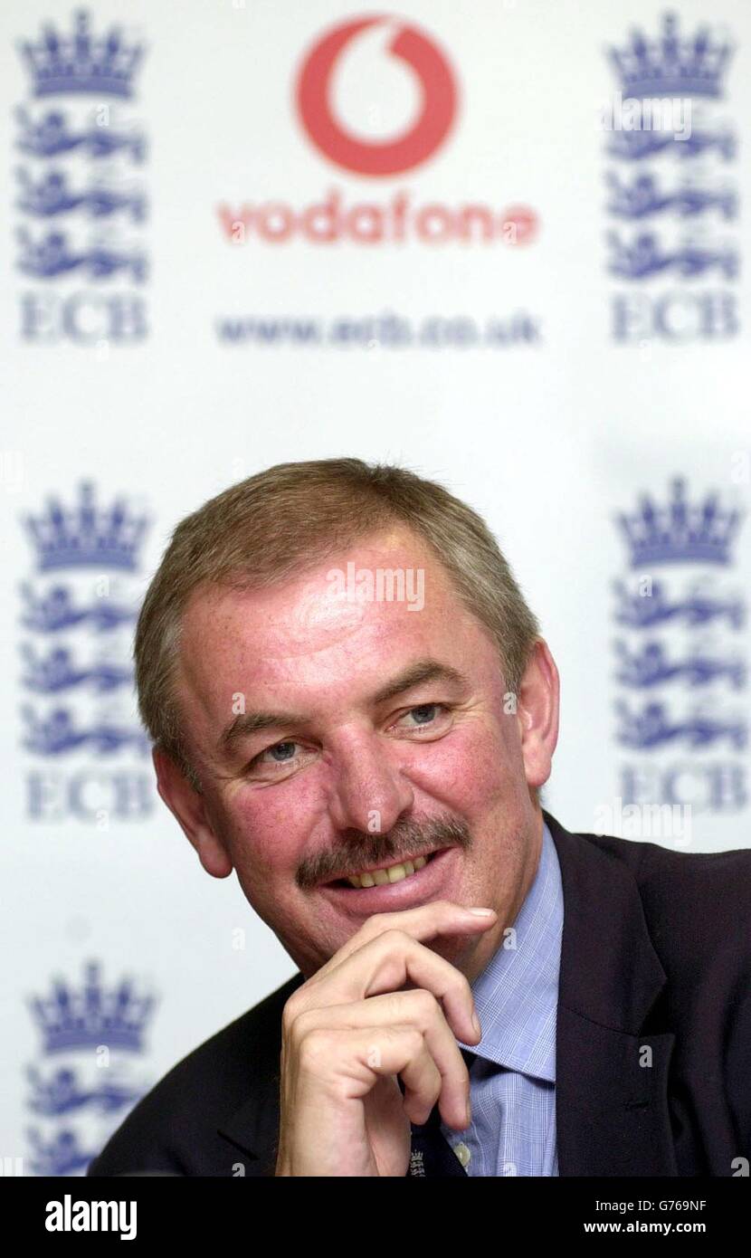 English Cricket Board - David Graveney Foto Stock