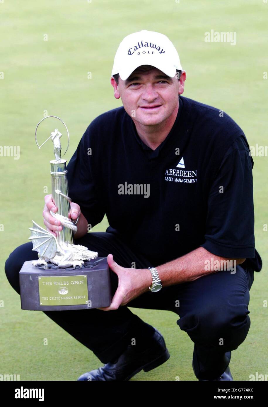 Paul Lawrie - Galles aperto Foto Stock
