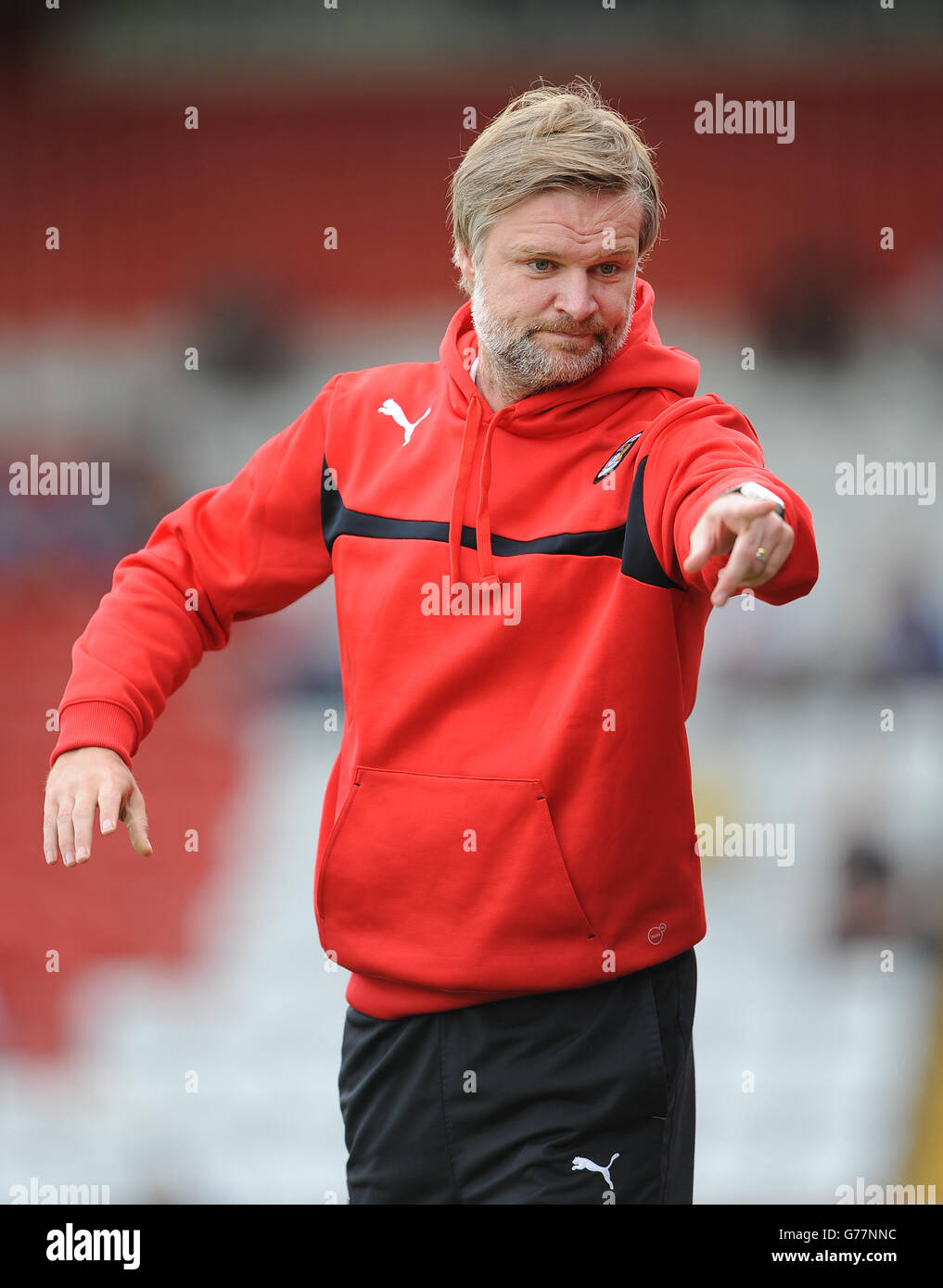 Calcio - pre stagione amichevole - Stevenage v Coventry City - La Lamex Stadium Foto Stock