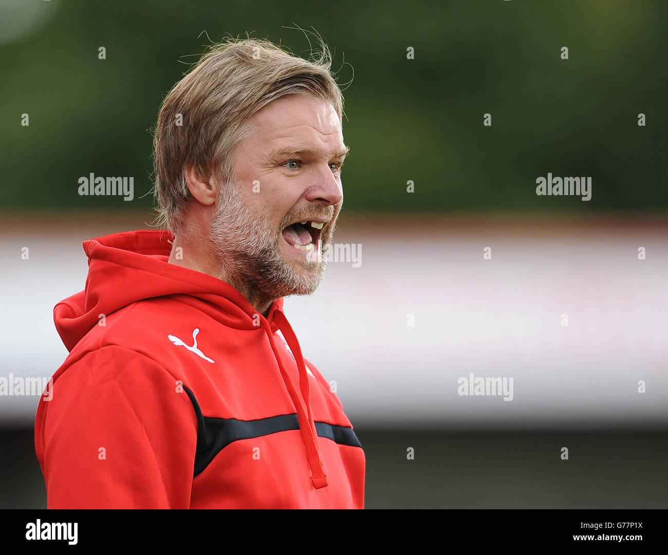 Calcio - pre stagione amichevole - Stevenage v Coventry City - La Lamex Stadium Foto Stock