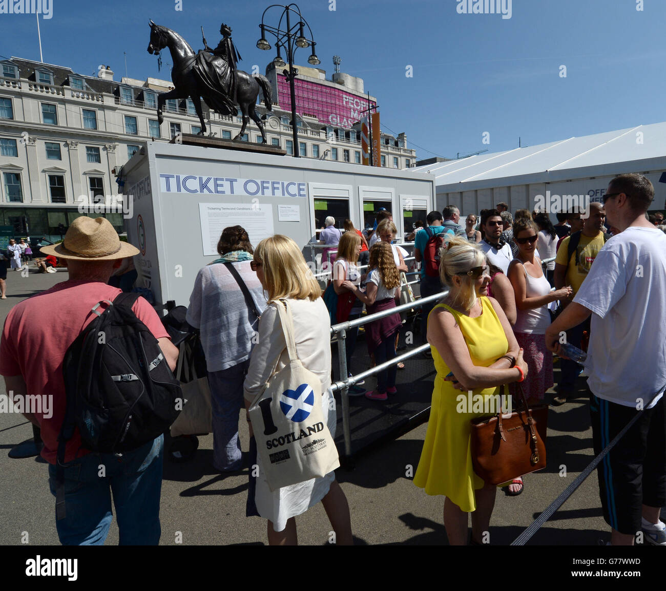 Sport - 2014 Giochi del Commonwealth - giorno zero Foto Stock