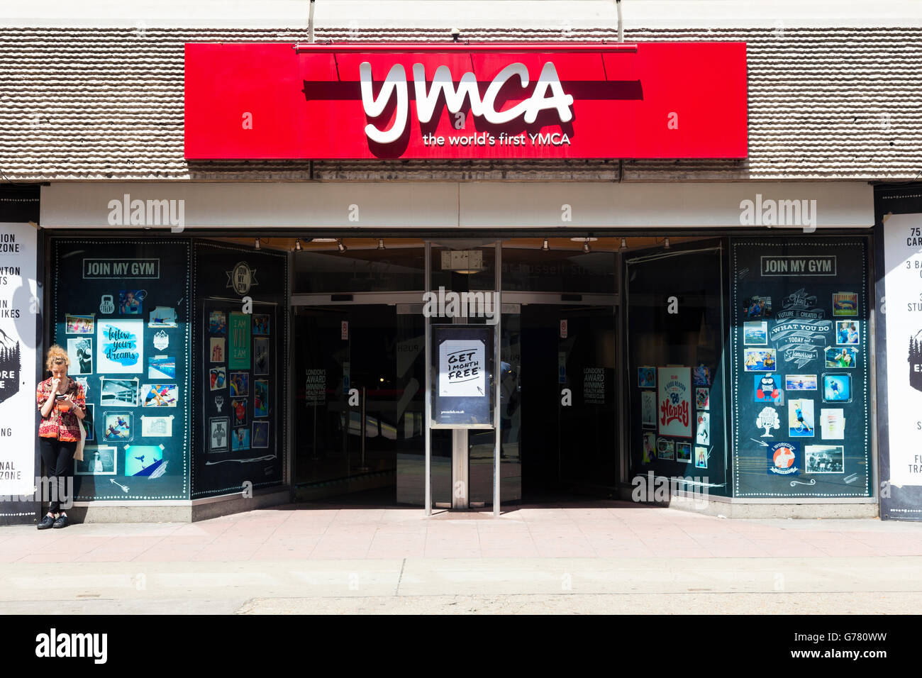 YMCA, Great Russell Street, Londra, Regno Unito Foto Stock