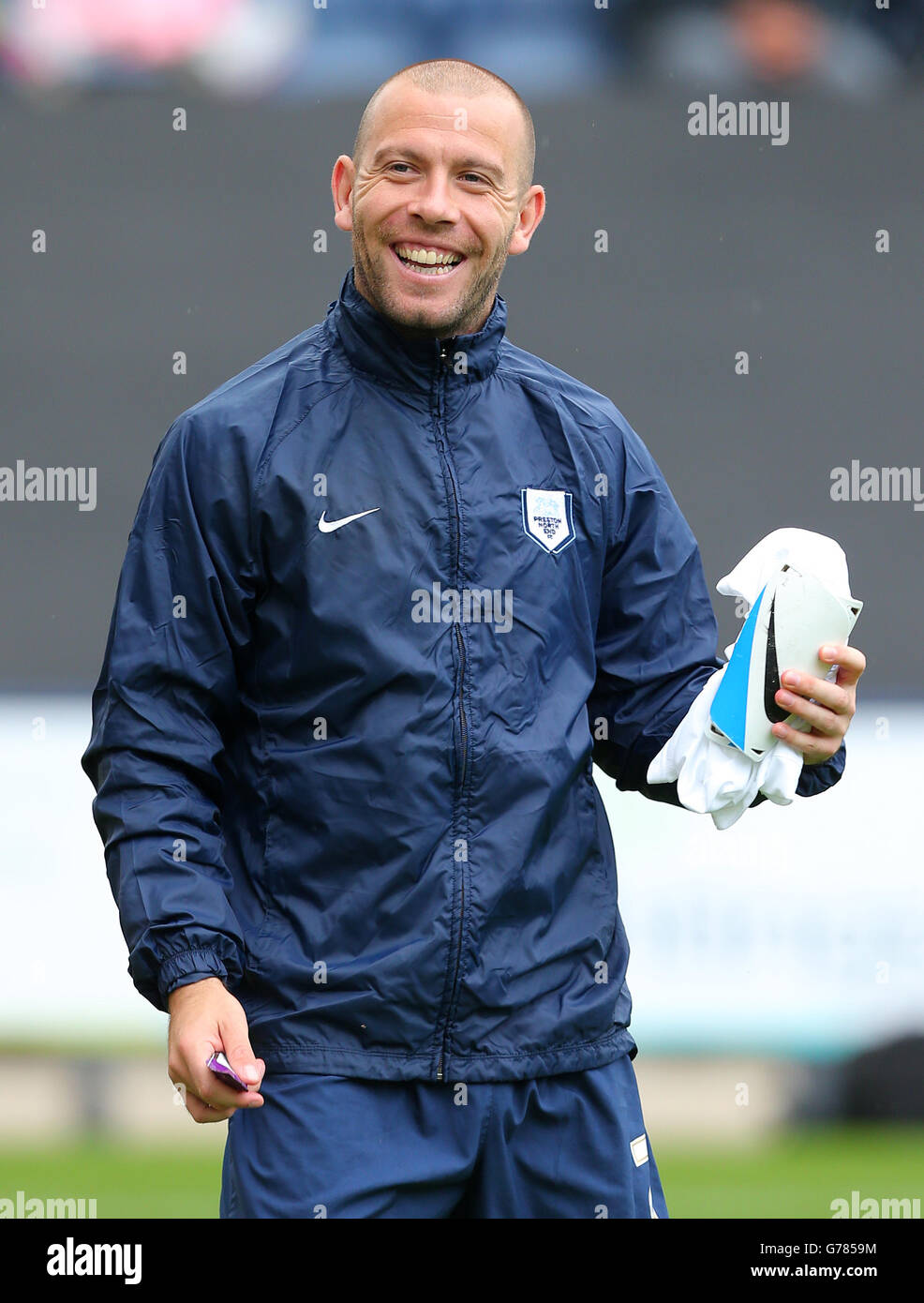 Calcio - Pre-Season Friendly - Preston North End v Leicester City - Deepdale Foto Stock