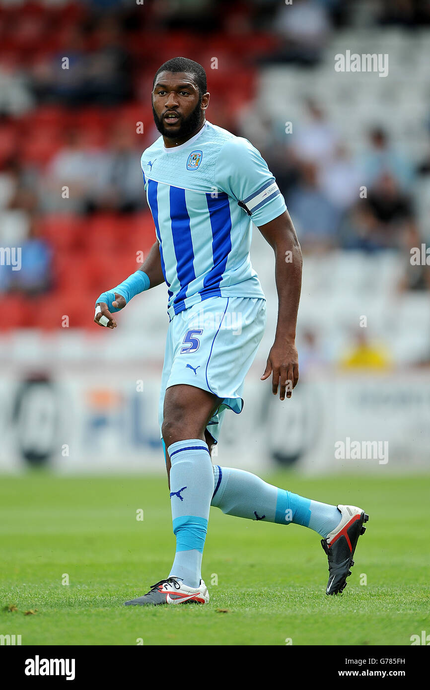 Calcio - pre stagione amichevole - Stevenage v Coventry City - La Lamex Stadium Foto Stock