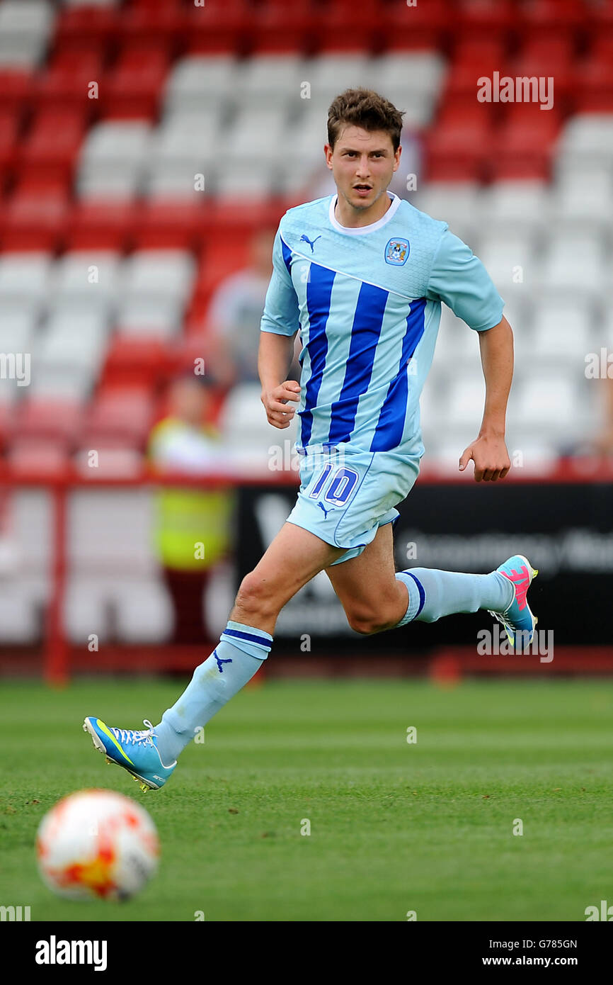 Calcio - pre stagione amichevole - Stevenage v Coventry City - La Lamex Stadium Foto Stock