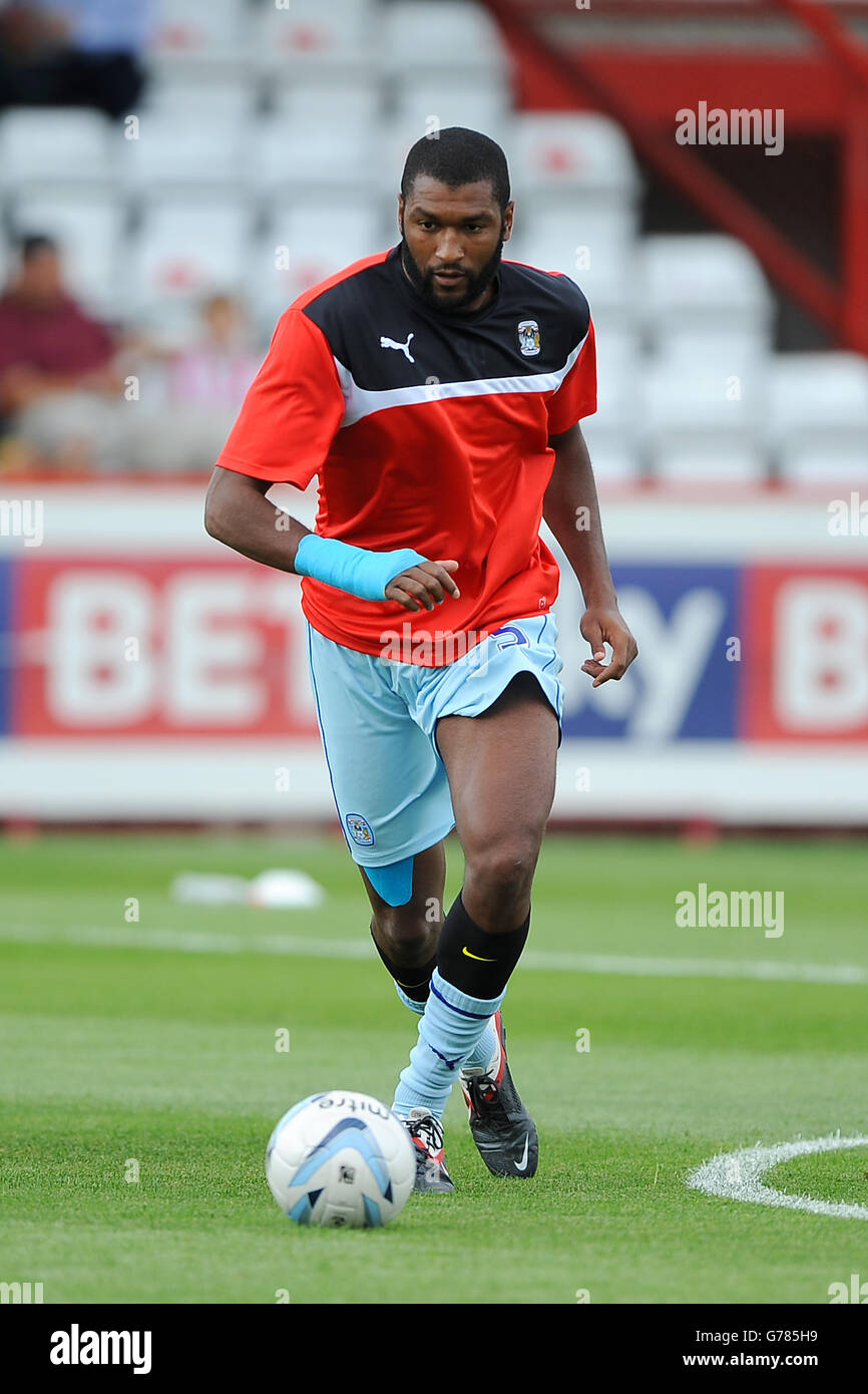 Calcio - pre stagione amichevole - Stevenage v Coventry City - La Lamex Stadium Foto Stock