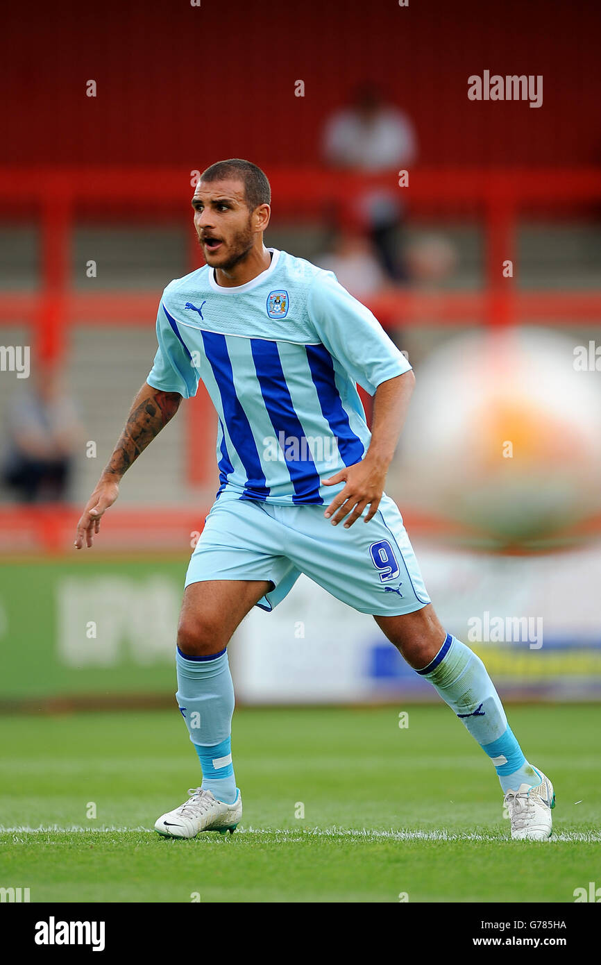 Calcio - pre stagione amichevole - Stevenage v Coventry City - La Lamex Stadium Foto Stock