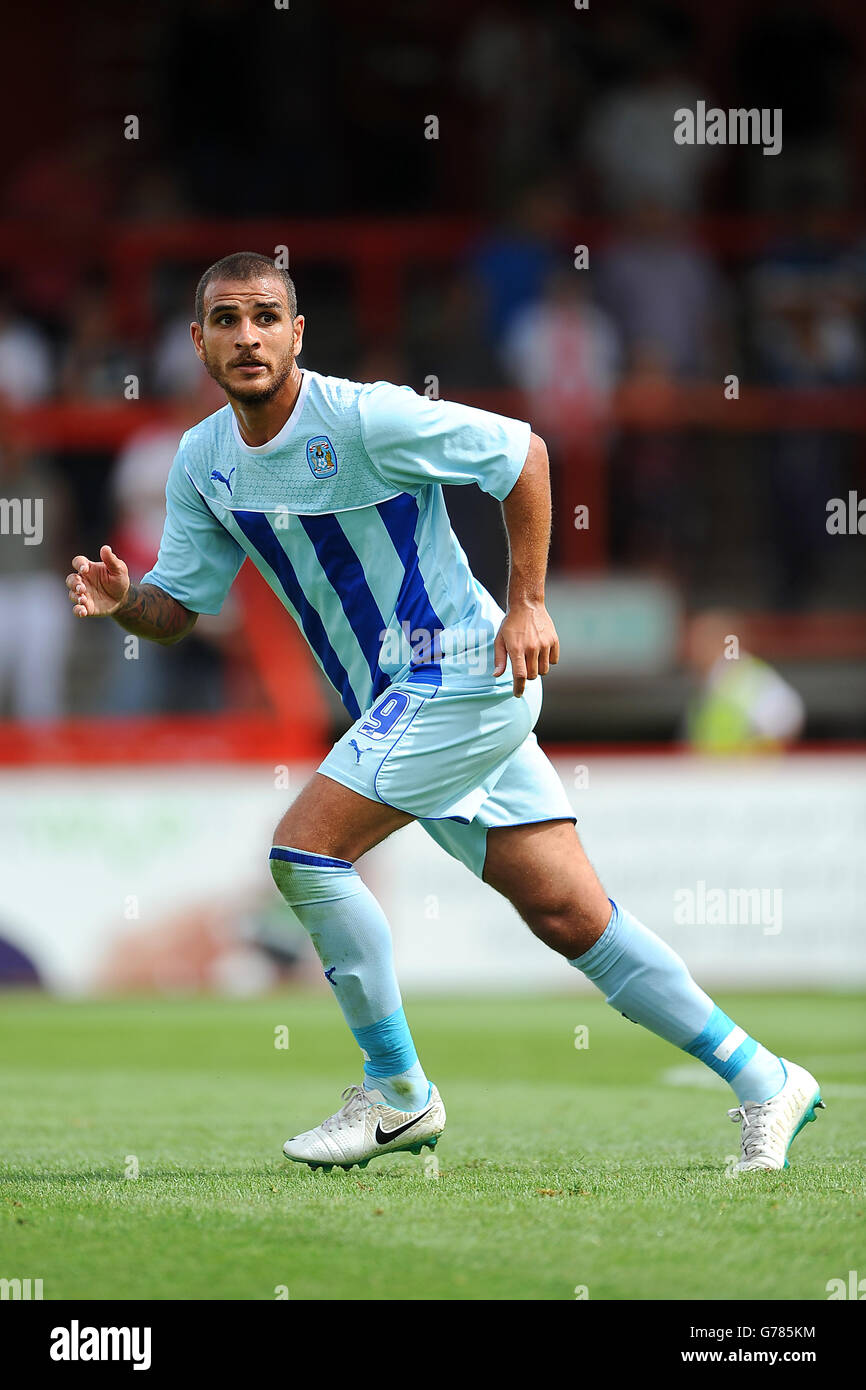 Calcio - pre stagione amichevole - Stevenage v Coventry City - La Lamex Stadium Foto Stock