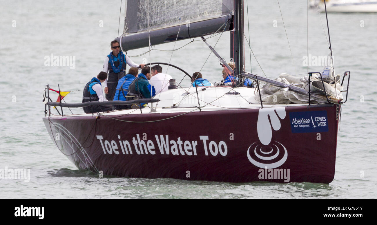 I Guerra Mondiale centenario - Cowes Foto Stock