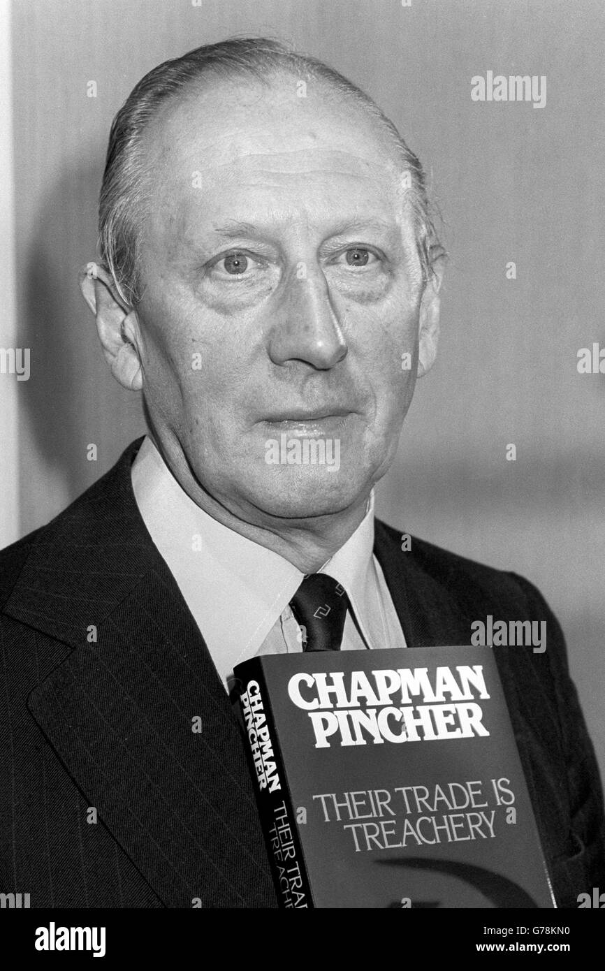 Il giornalismo - Chapman del rullo di estrazione - Londra Foto Stock