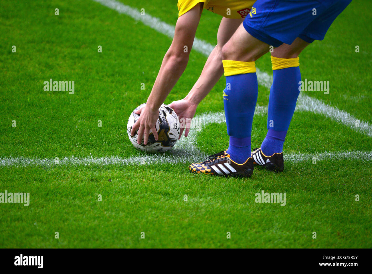 Calcio - pre stagione amichevole - Notts County v Derby County - Meadow Lane Foto Stock