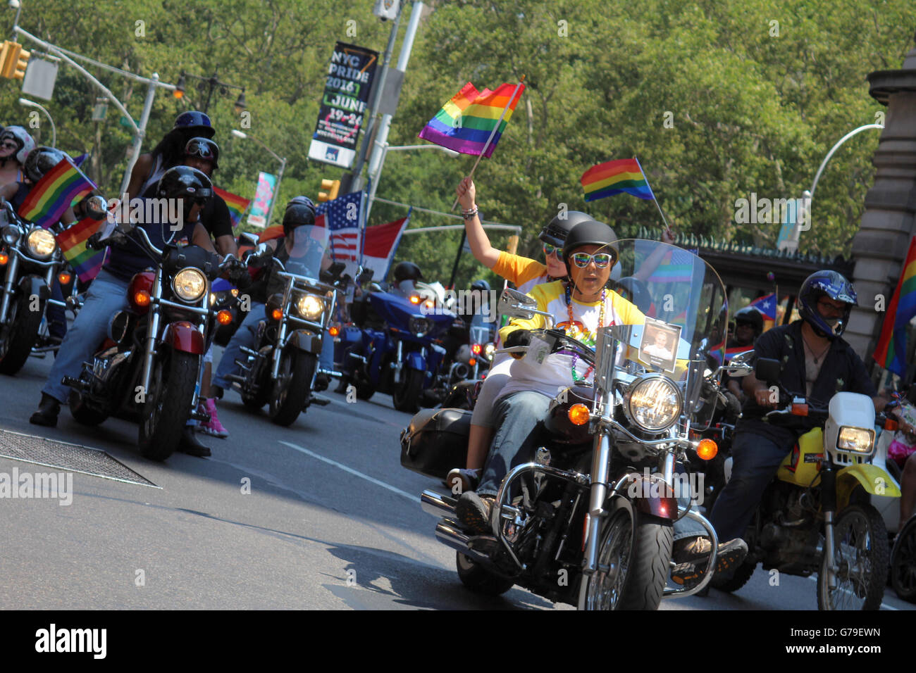 New York Gay Pride Parade 2016 Foto Stock