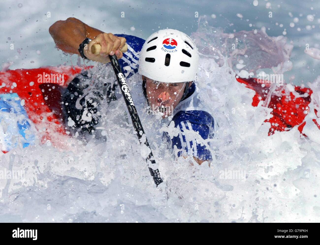 OLYMPICS canoa Foto Stock