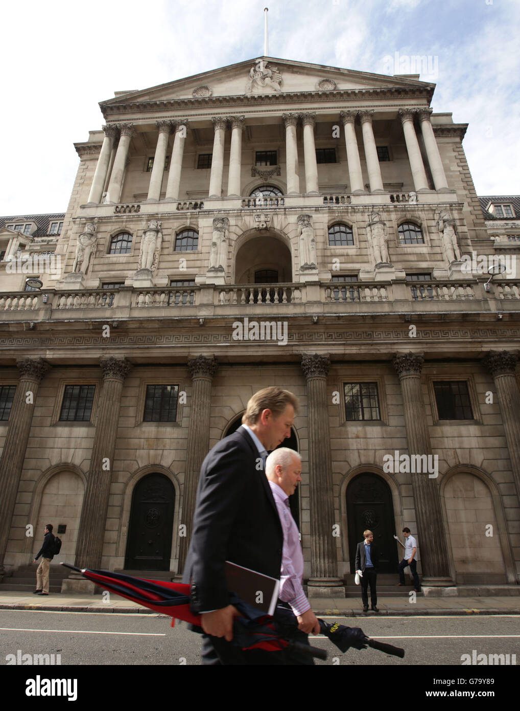 Banca d'Inghilterra - Londra Foto Stock