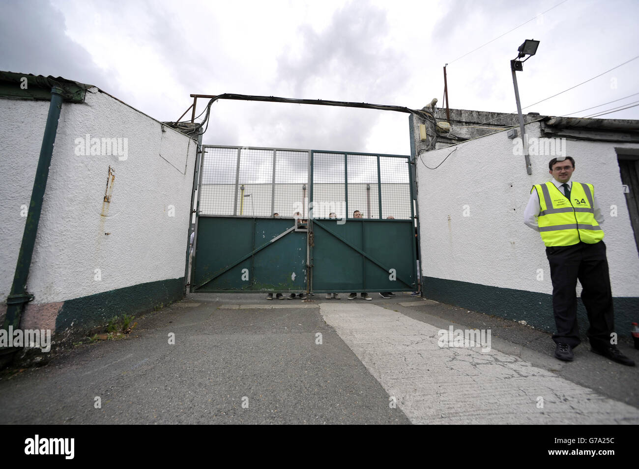 Calcio - Pre Season friendly - Plymouth Argyle v Swansea City - Home Park. Vista generale di Home Park Foto Stock