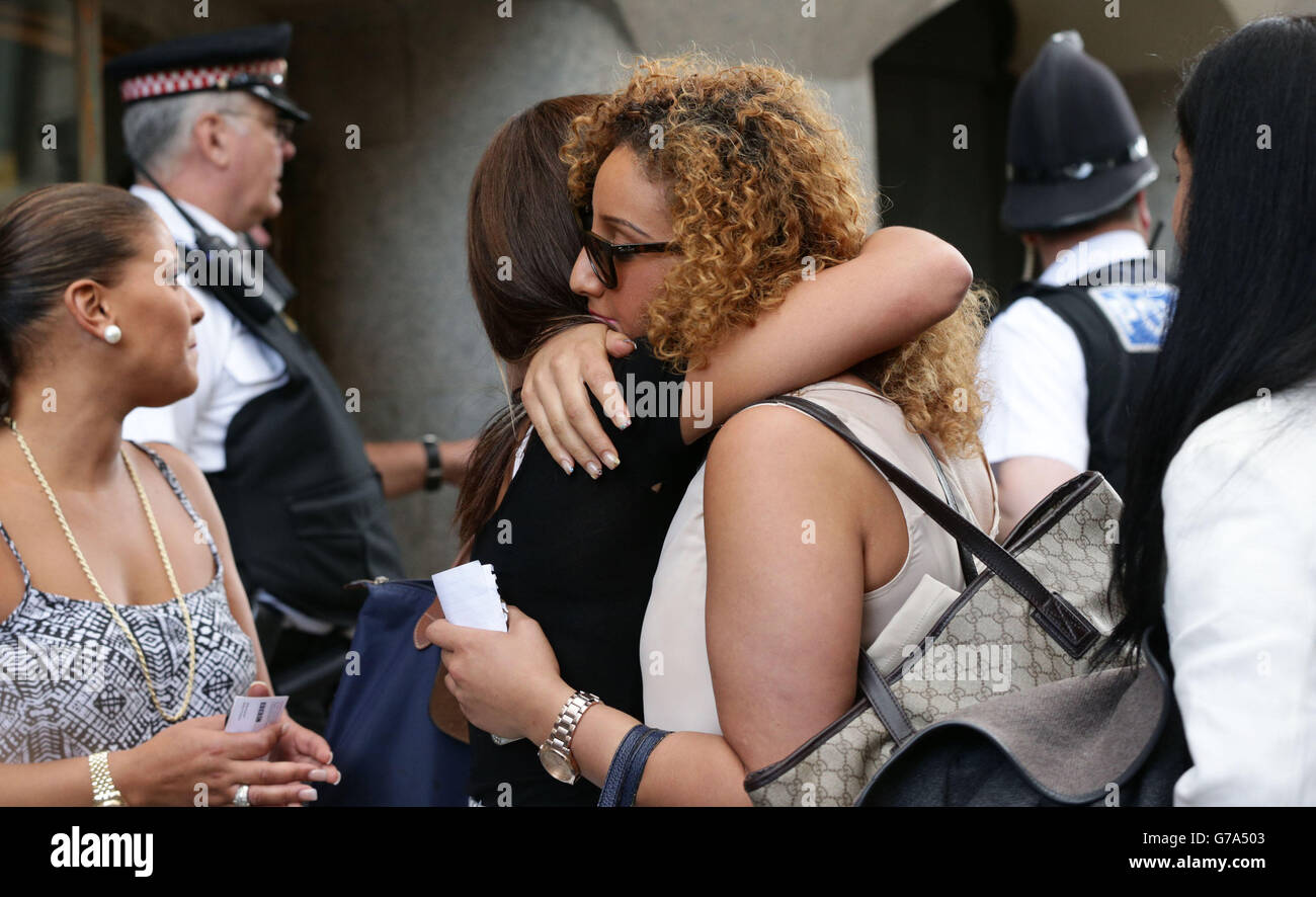 Il contrabbando di cassa per la Siria causa in tribunale Foto Stock