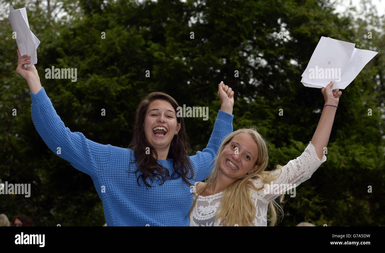 Risultati A livello Foto Stock