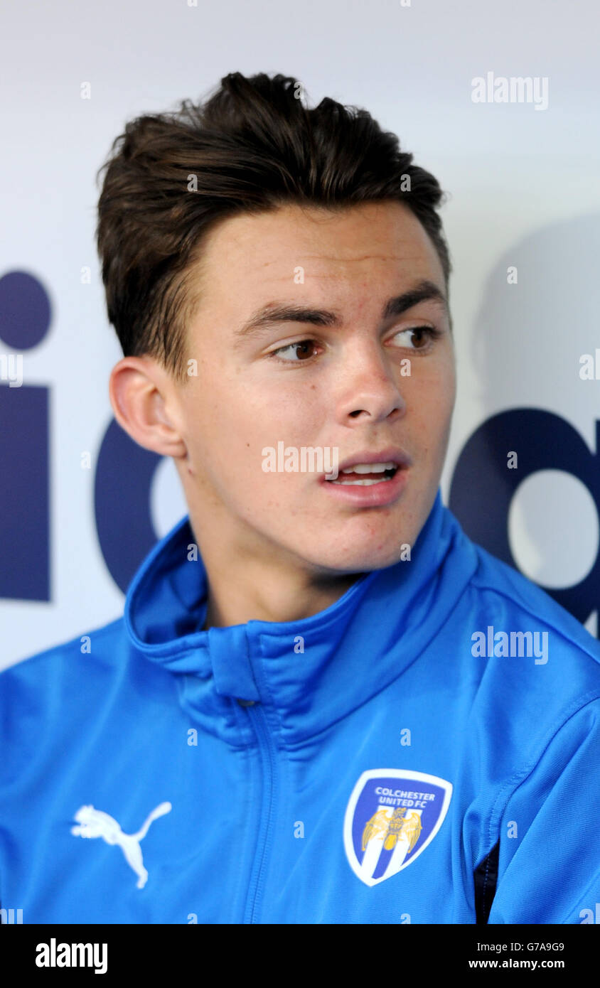 Calcio - Sky lega Bet One - Notts County v Colchester United - Meadow Lane Foto Stock