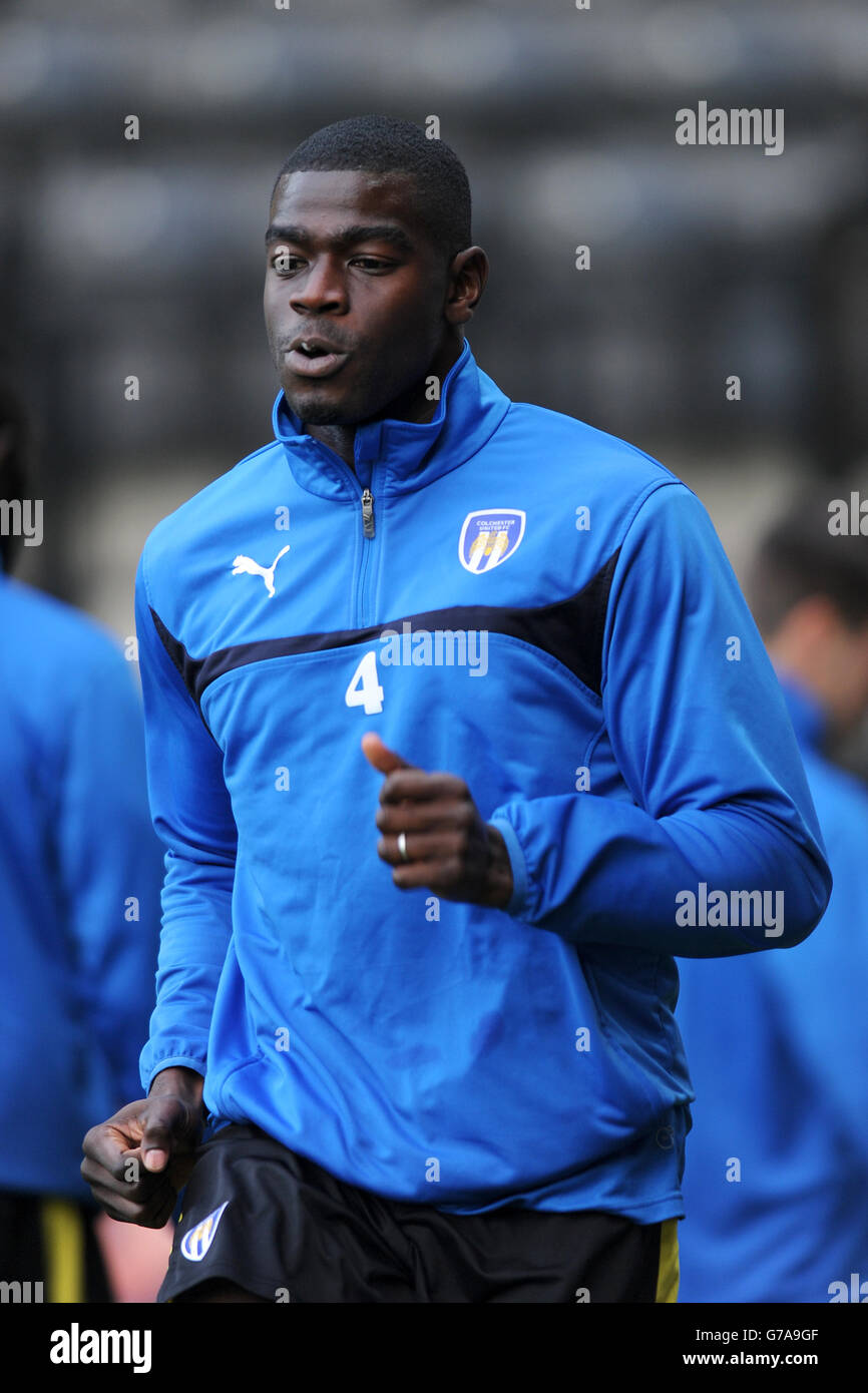 Calcio - Sky lega Bet One - Notts County v Colchester United - Meadow Lane Foto Stock