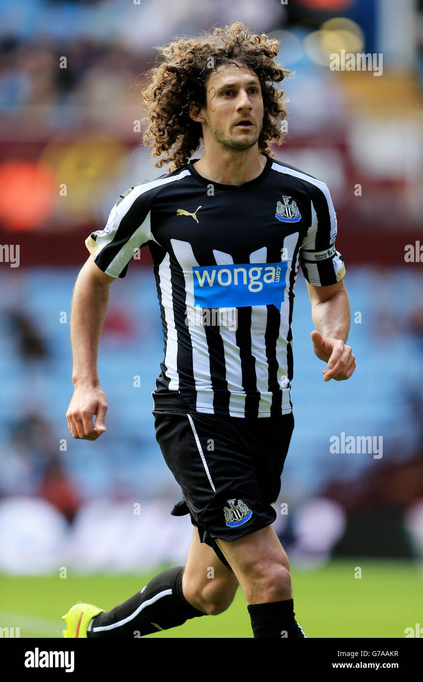 Calcio - Barclays Premier League - Aston Villa / Newcastle United - Villa Park. Fabricio Colocchini del Newcastle United durante la partita della Barclays Premier League a Villa Park, Birmingham. Foto Stock
