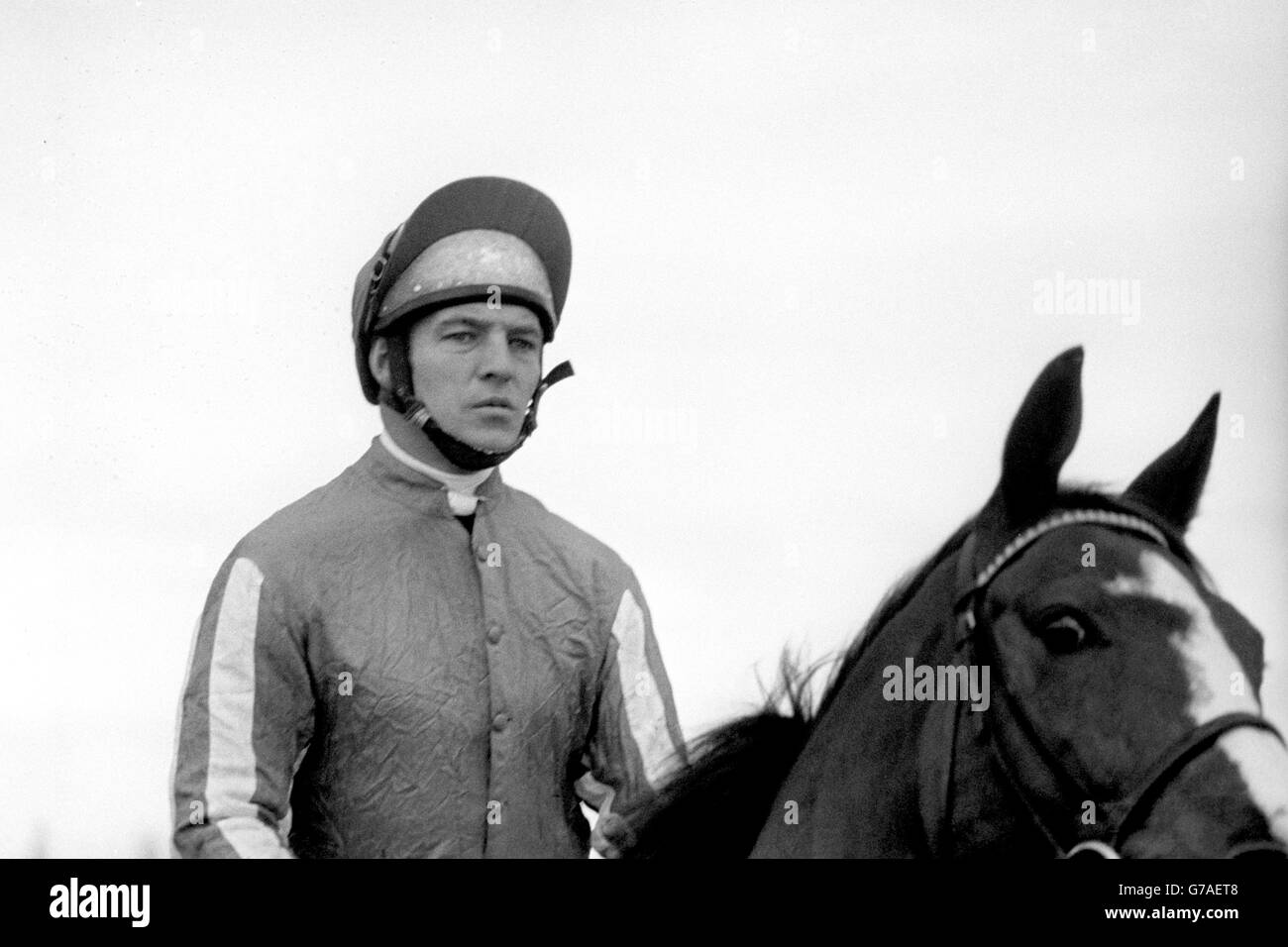 Corse ippiche - Jeff King. National Hunt Jockey Jeff King, 36. Foto Stock