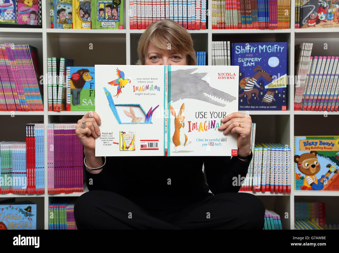 Kate Wilson, fondatore di Nosy Crow, con sede a Londra, che pubblica libri, e-book e applicazioni di storia altamente interattive per bambini di età compresa tra i 0-12 e i 24 anni, è stato annunciato come il vincitore dello Small Business of the Year nei Nectar Business Small Business Awards. Foto Stock