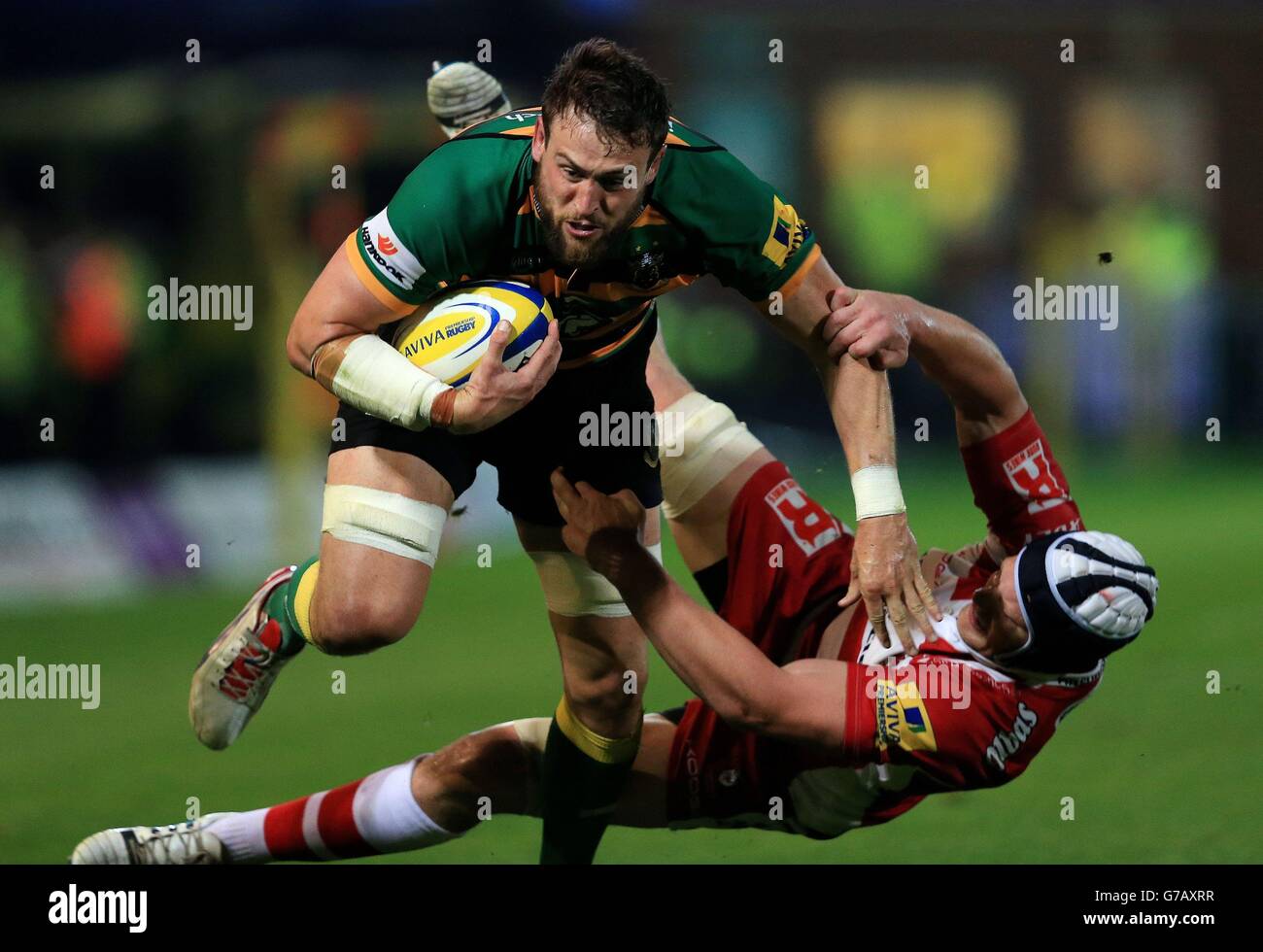 Rugby Union - Aviva Premiership - Northampton Saints v Gloucester Rugby - Franklins Gardens Foto Stock