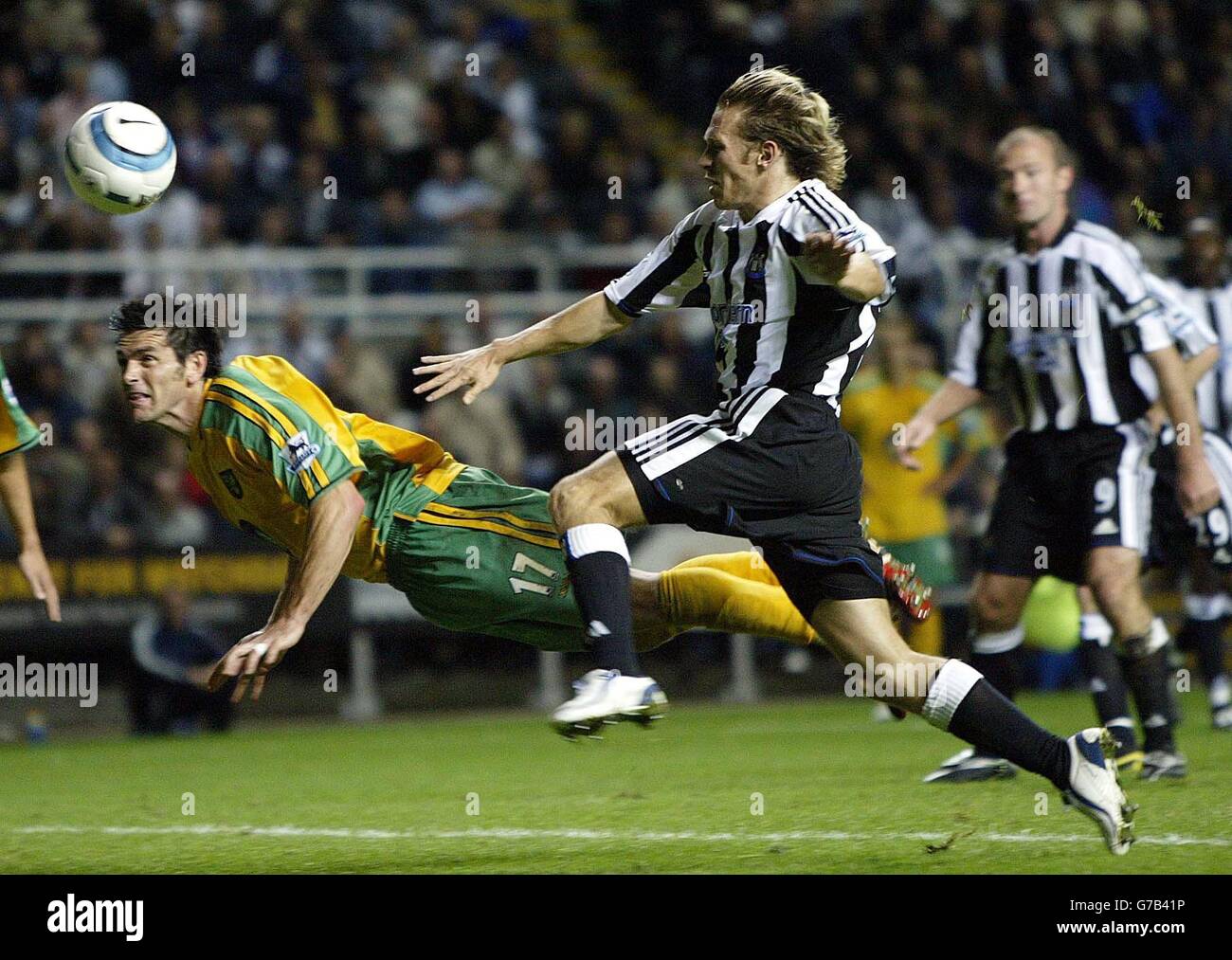Newcastle Utd v Norwich City Foto Stock